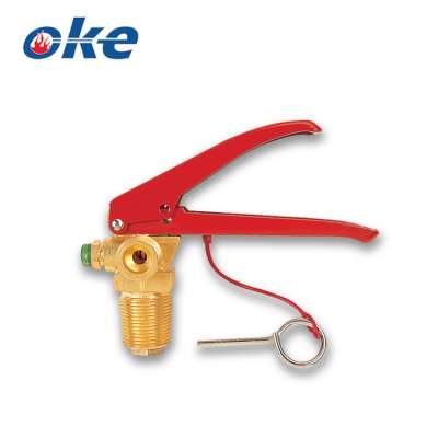 Okefire CO2 Fire Extinguisher High Pressure Brass Valve