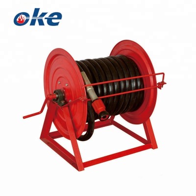 Okefire Retractable Garden Metal Hose Reel