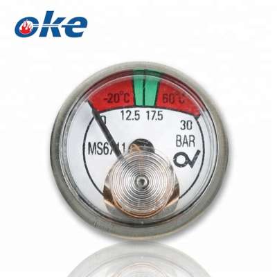 Okefire Eccentric Tube Fire Extinguisher Pressure Gauge