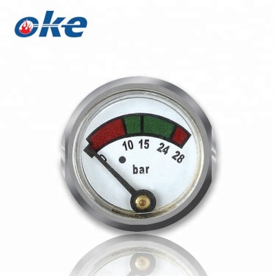 Okefire Bourdon Tube Pressure Indicator Gauge