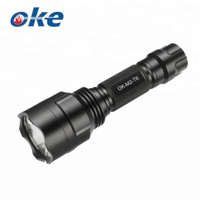 Okefire 1100 Lumens UBS Rechargeable Police Aluminum Strong Light Led Flashlight