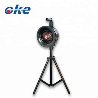 Okefire Air Raid Alarm Industrial manivelle Siren With Tripod Mount