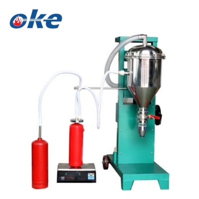 Okefire ABC Powder Filler Machine For Fire Extinguisher