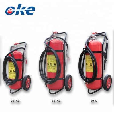 Okefire Portable Fire Extinguisher With Trolley